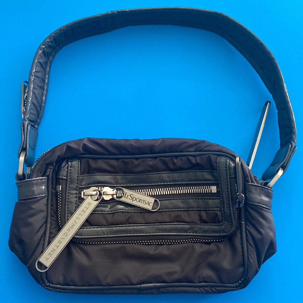 LeSportsac Stella McCartney Grey Shoulder Bag Like New Soft